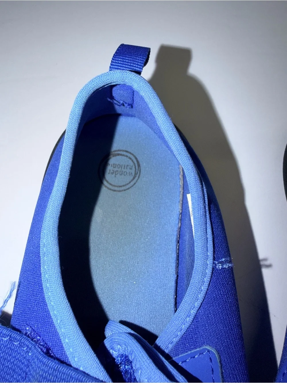 wonder nation Blue & Neon Yellow Kids Mesh Water Shoes